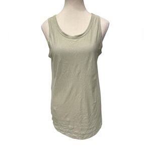 Giada Forte  Mint Green Ladies Tank linen Top